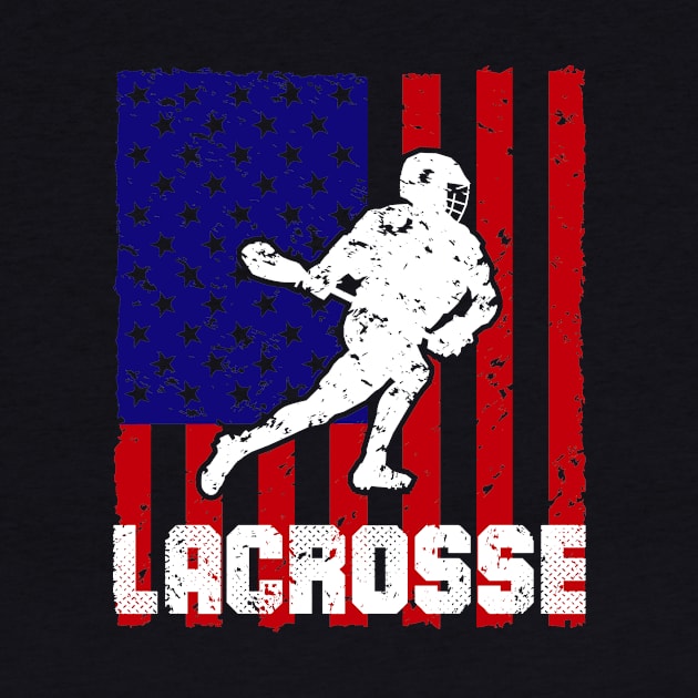 lacrosse,lacrosse usa flag,lacrosse t-shirt,lacrosse gifts by teenices